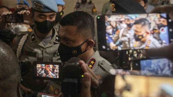 Kadiv Propam nonaktif Irjen Ferdy Sambo sampaikan belasungkawa atas kematian Brigadir J. (Foto: Ant)