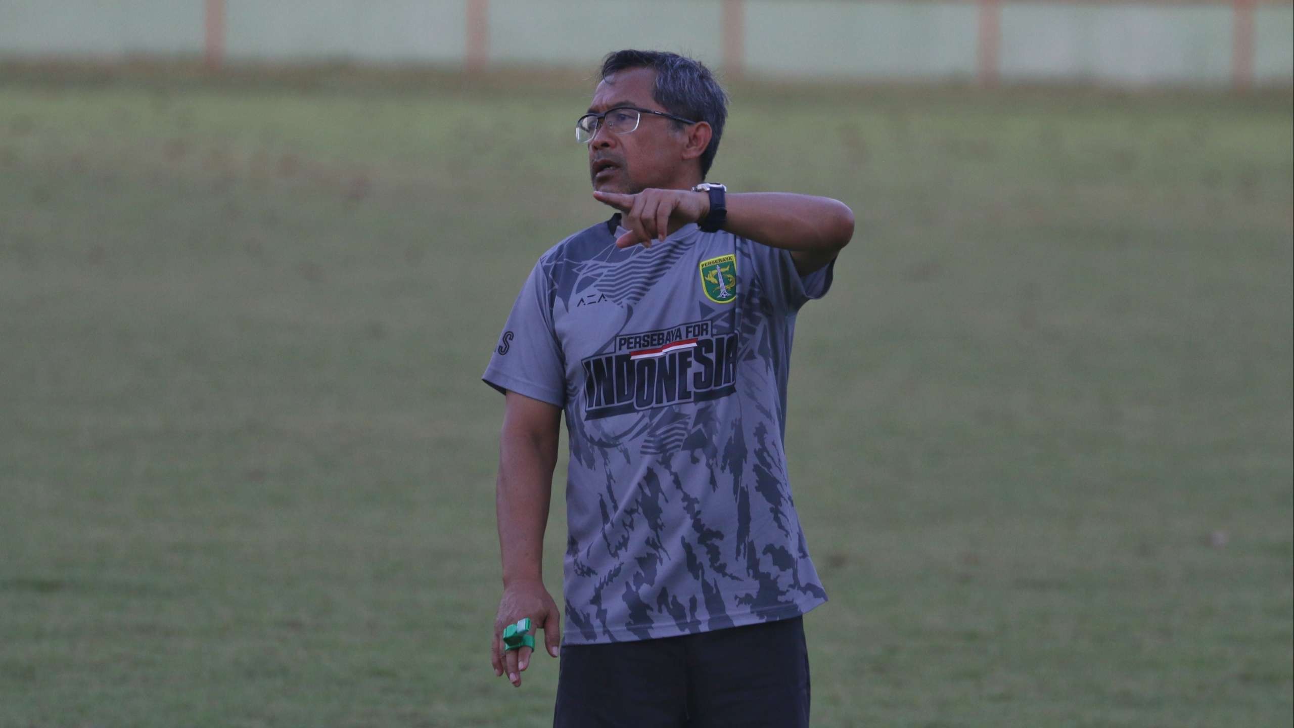 Pelatih Persebaya, Aji Santoso. (Foto: Fariz Yarbo/Ngopibareng.id)