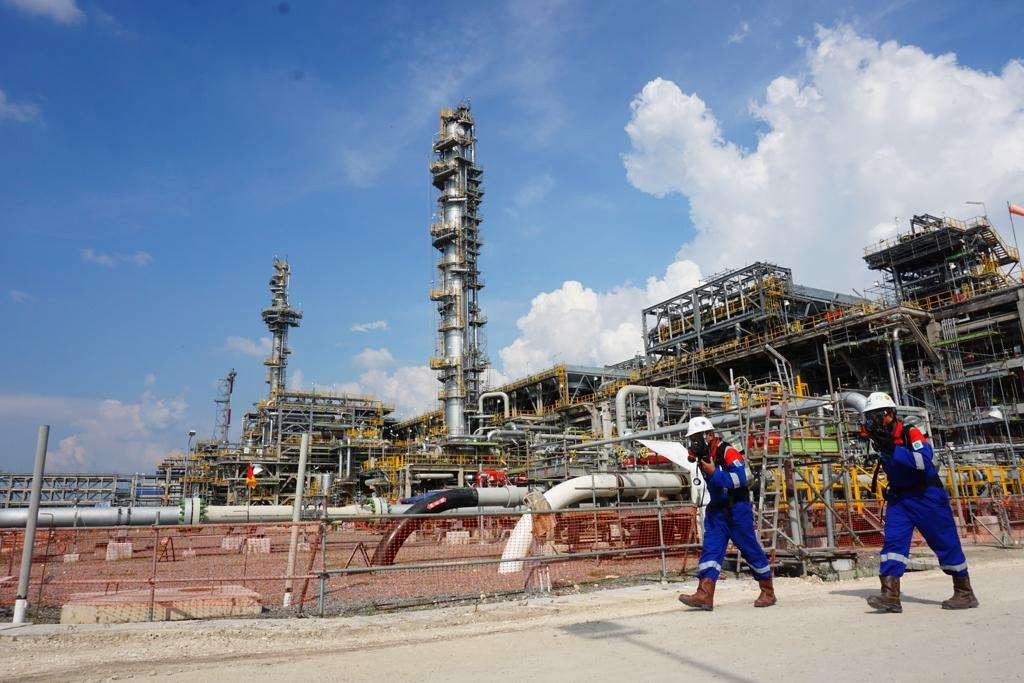 Proyek Jambaran Tiung Biru Pertamina EP Cepu Zona 12. (Foto: Dokumentasi SKK Migas)