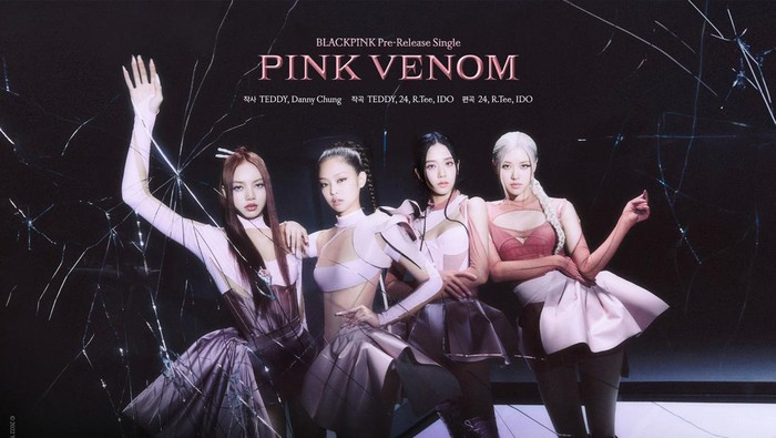 Penampilan BLACKPINK di video musik Black Venom. (Foto: Twitter/Instagram)