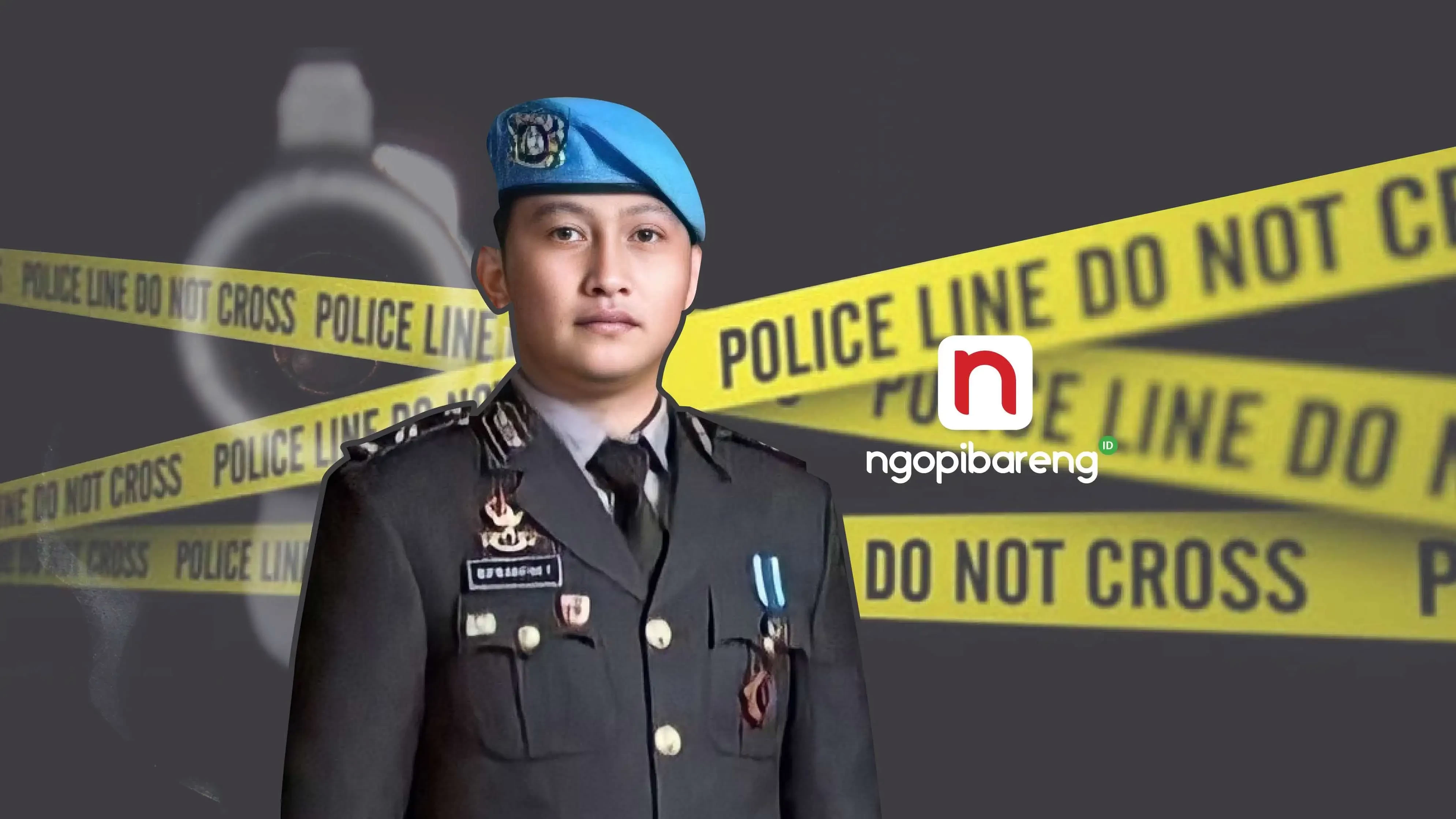 Brigadir Nofriansyah Joshua Hutabarat alias Brigadir J. (Grafis: Fa Vidhi/Ngopibareng.id)