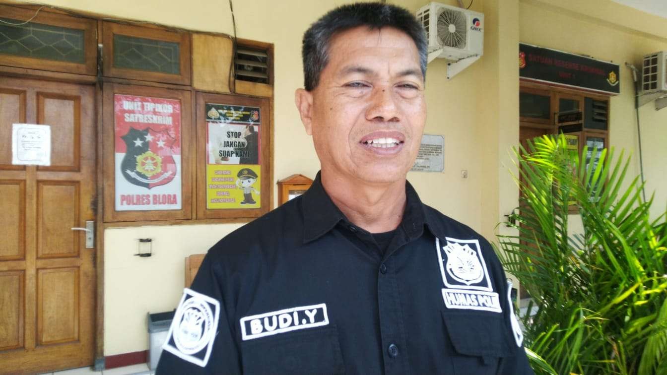 Kasi Humas Polres Blora AKP Budi Yuwono (Foto: Ahmad Sampurno /Ngopibareng.id)