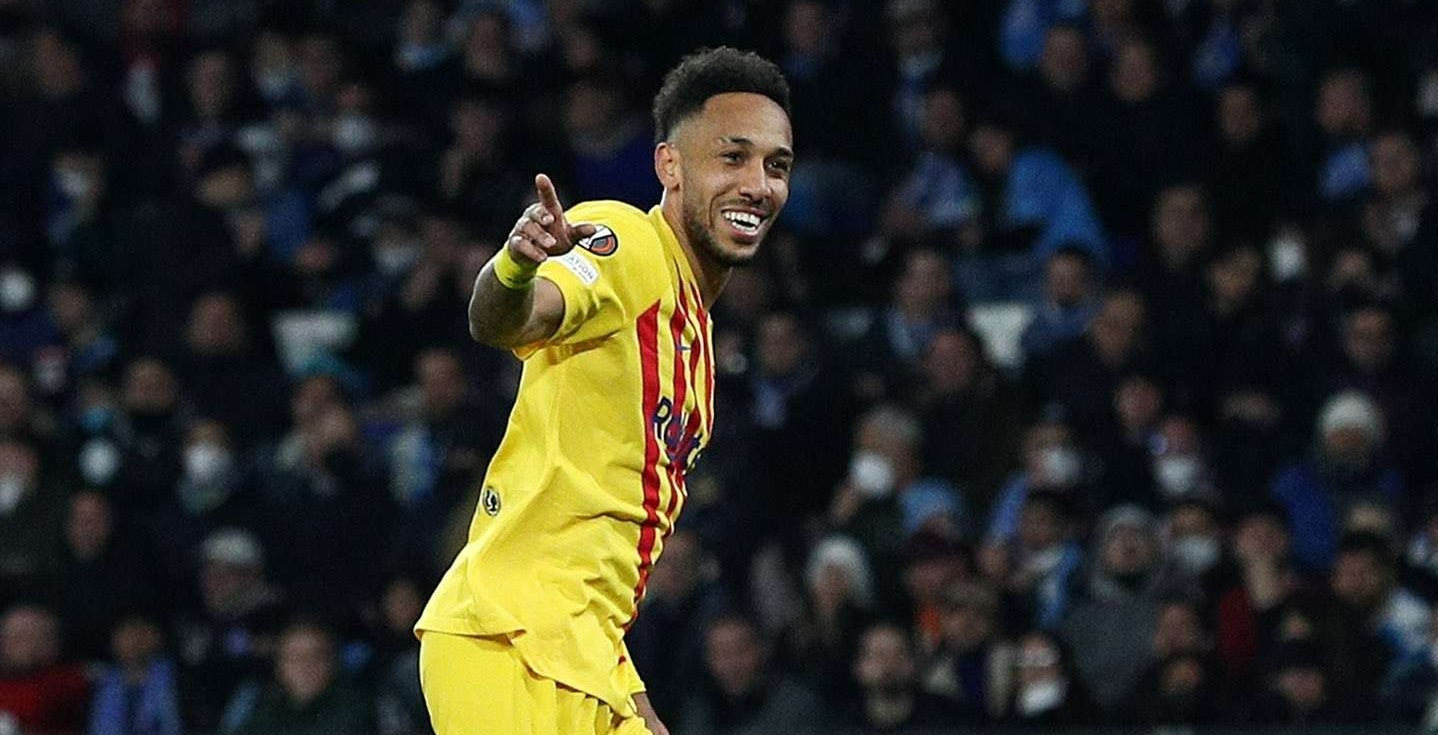 Chelsea ajukan penawaran yang lebih besar kepada Barcelona untuk mendapatkan Pierre-Emerick Aubameyang. (Foto: Twitter/@FCBarcelona)