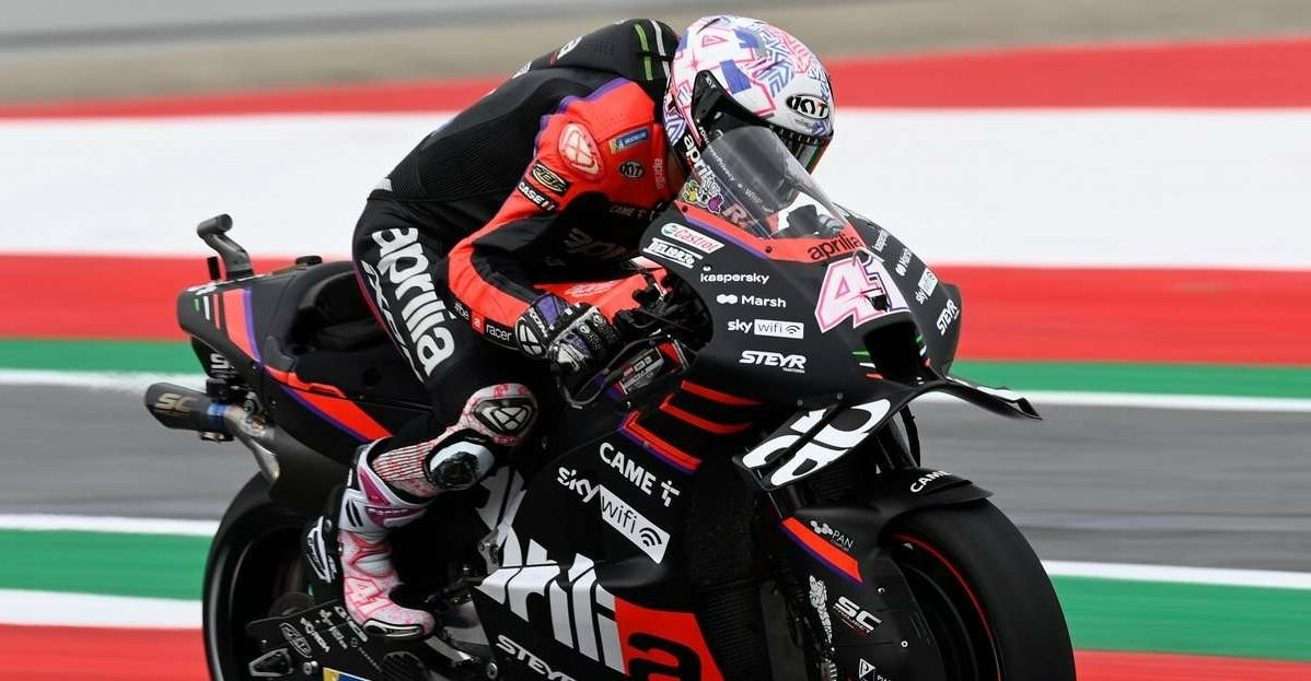 Pembalap Aprilia Racing, Aleix Espargaro, siap bersaing untuk podium juara di tiga sirkuit dari total tujuh seri tersisa musim 2022 ini. (Foto: Istimewa)