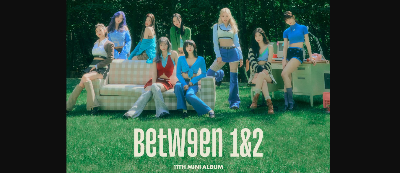 TWICE merilis mini album ke-11 berjudul BETWEEN 1&2. (Foto: YG Entertainment)