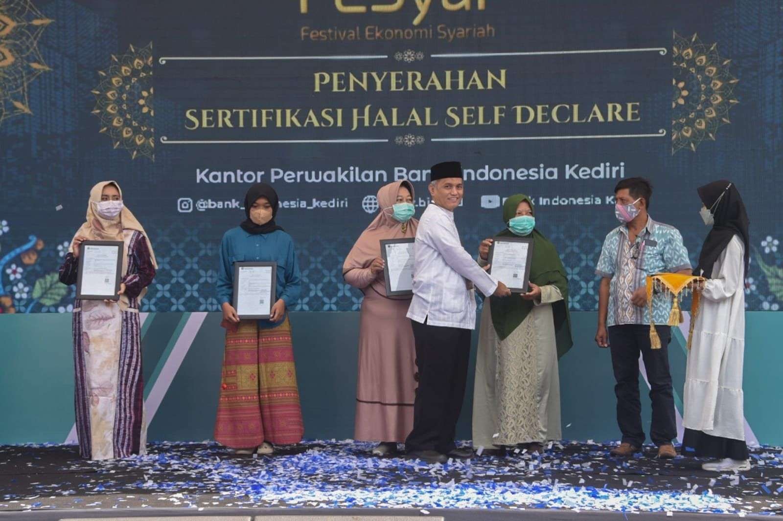 FESyar 2022, Komitmen BI Kediri Kembangkan Ekosistem Halal  (Foto Dokumentasi BI Kediri)