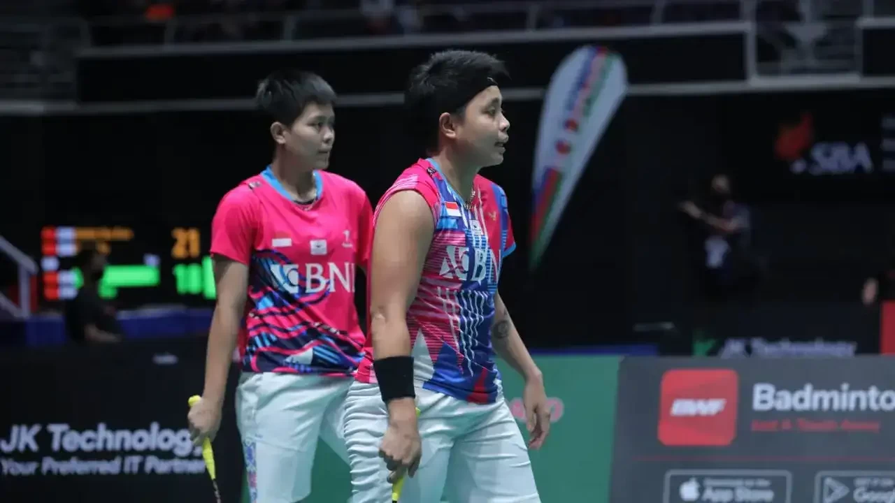 Pasangan Apriyani/Siti Fadia melaju ke babak kedua Japan Open setelah mengalahkan wakil Kanada. (Foto: Ant)