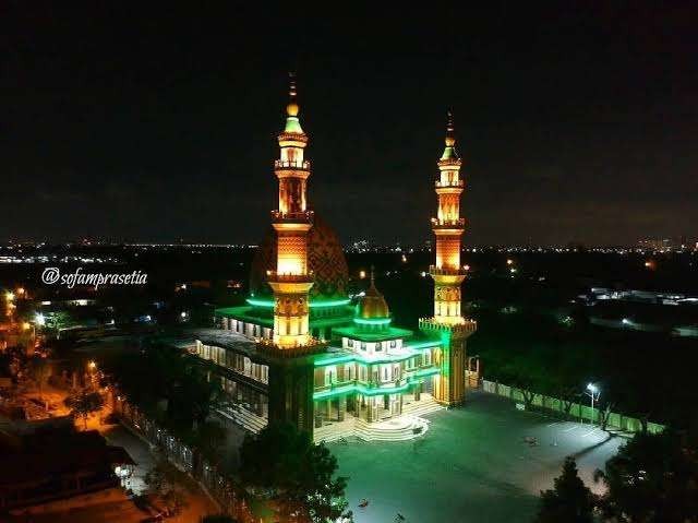 Masjid An-Nur, Dungus Sukodono Sidoarjo. (Foto:travellers)