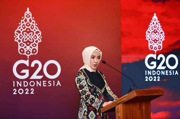 Nicke Widyawati, Direktur Utama PT Pertamina Nicke Widyawati Kerja sama dilakukan Pertamina dengan beberapa perusahaan multinasional di Nusa Dua, Bali, Senin 29 Agustus 2022. (Foto: dok.Humas Pertamina)