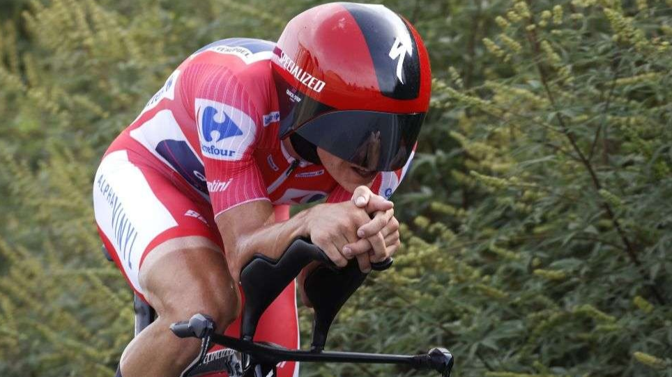 Remco Evenepoel (Quickstep-AlphaVynil) memenangkan etape 10 Vuelta a Espana. (Foto: lavuelta.es)