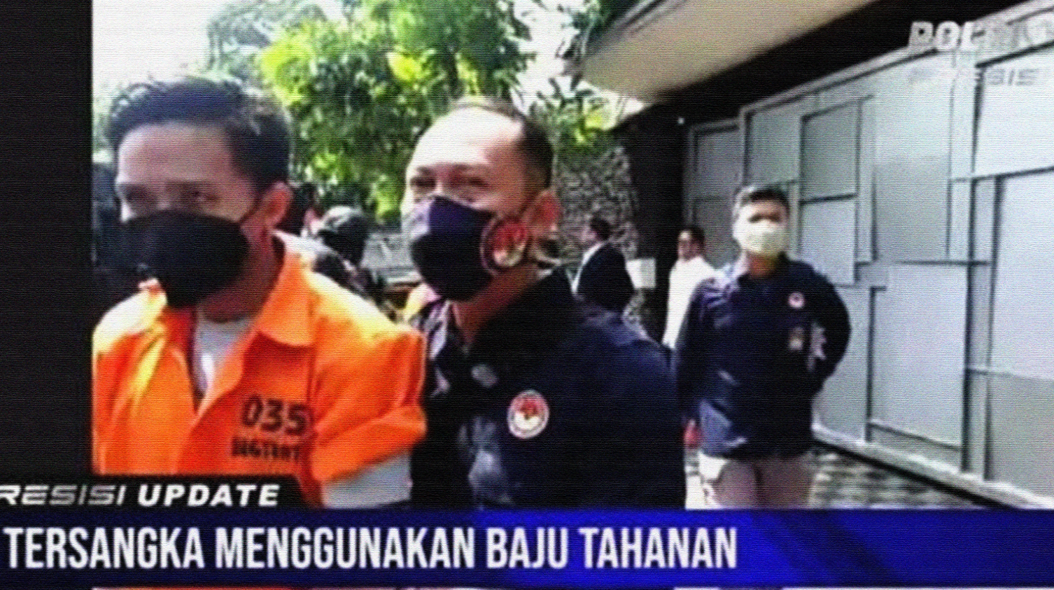 Bharada Eliezer alias Bharada E, saat rekonstruksi di Duren Tiga, Jakarta Selatan (Foto: Istimewa)