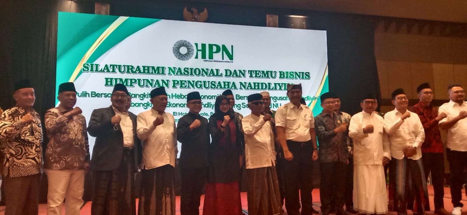 Silaturahmi Nasional dan Temu Bisnis Pengusaha Nahdliyin di Hotel El Royal Banyuwangi, Kamis 1 September 2022 pagi. (Foto: HPN)