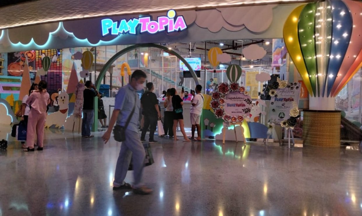 Playtopia, salah satu area bermain di Ciputra World Surabaya, terkait masalah pengusiran cucu Menteri Sosial Tri Rismaharini. (Foto: Andhi Dwi/Ngopibareng.id)