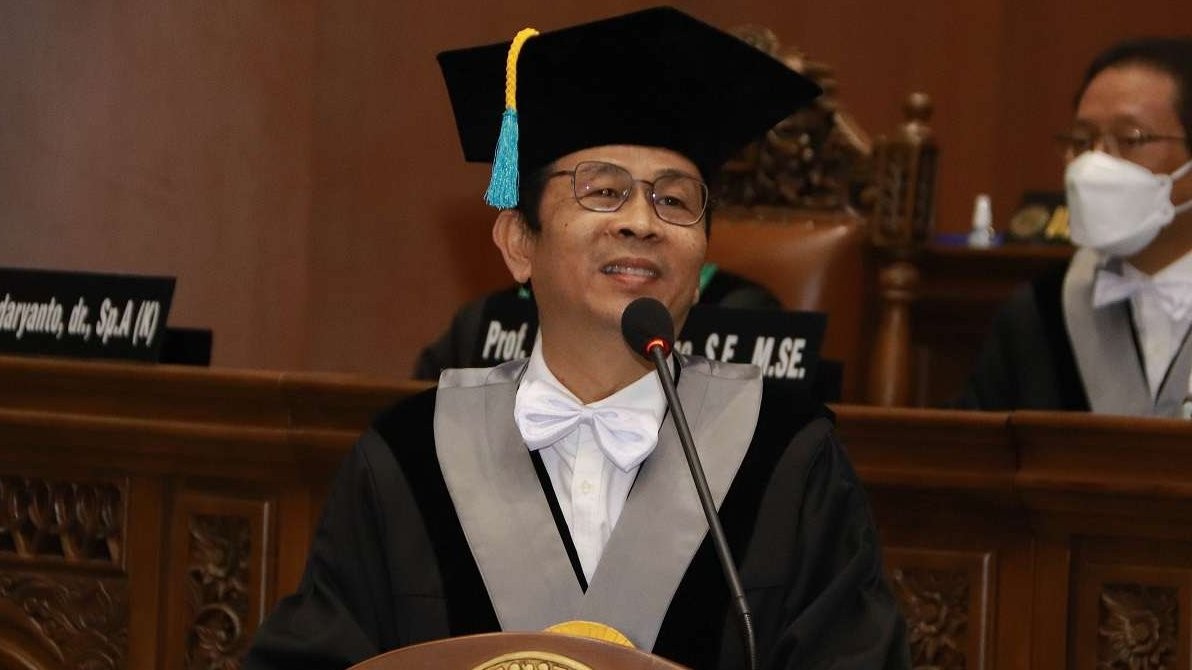 Guru Besar UNAIR ungkap ada ancaman serius bagi perekonomian nasional dan global. (Foto: Dokumentasi Unair)