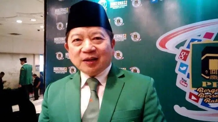 Suharso Monoarfa mengklaim dirinya masih ketua umum PPP yang sah. (Foto: Media Center PPP)