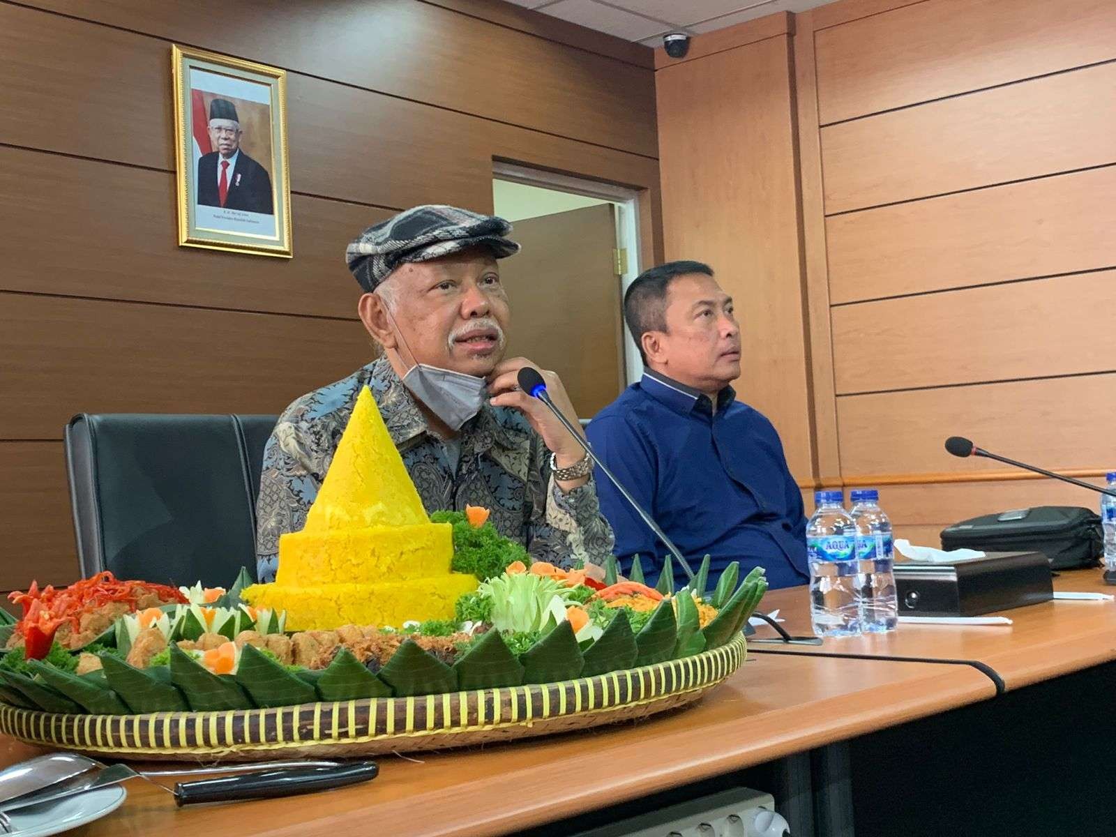 Ketua Dewan Pers, Prof Azyumardi Azra, dalam sebuah acara syukuran konstituen Dewan Pers di Jakarta Selasa 6 September 2022. (Foto: dok. Dewan Pers)