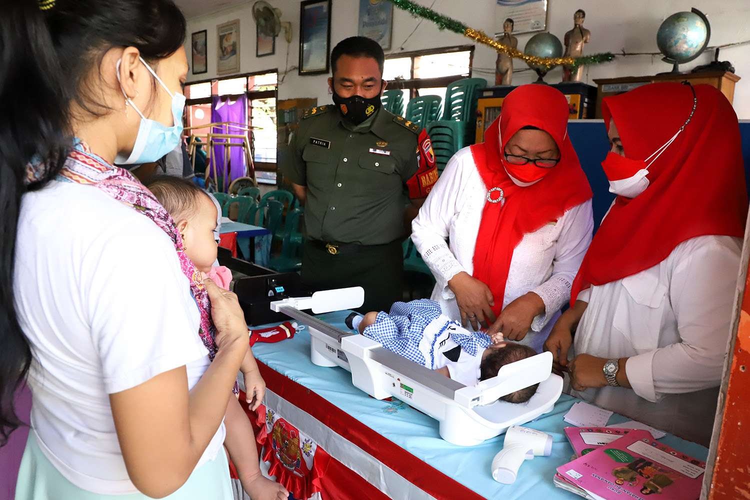 Bulan Imunisasi Anak Nasional (BIAN) digelar Pemkot Surabaya pada bulan Agustus 2022. (Foto: Humas Pemkot Surabaya)