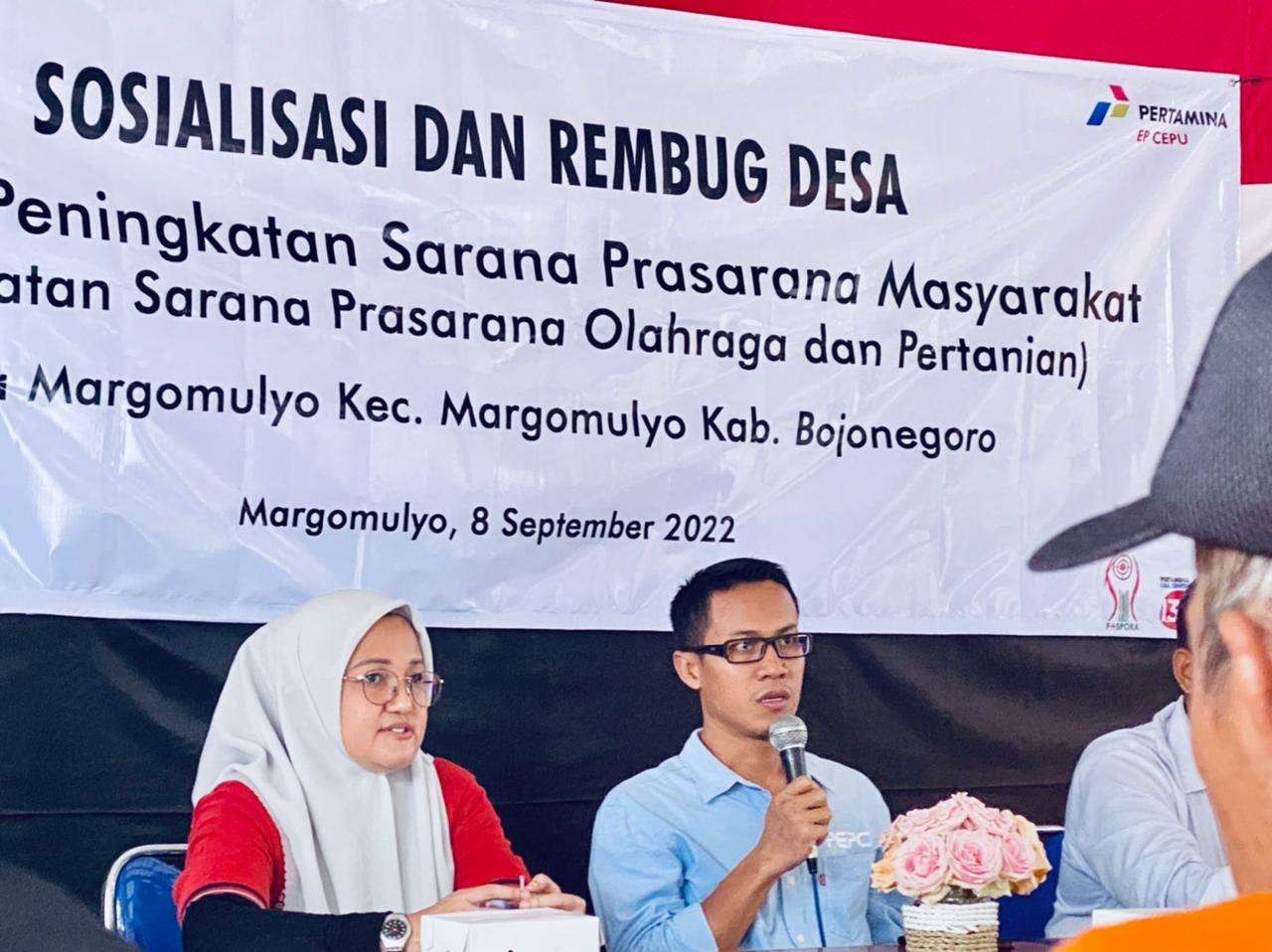 Rembug Desa di Kecamatan Margomulyo bareng Pertamina EP Cepu (Dok. PEPC)