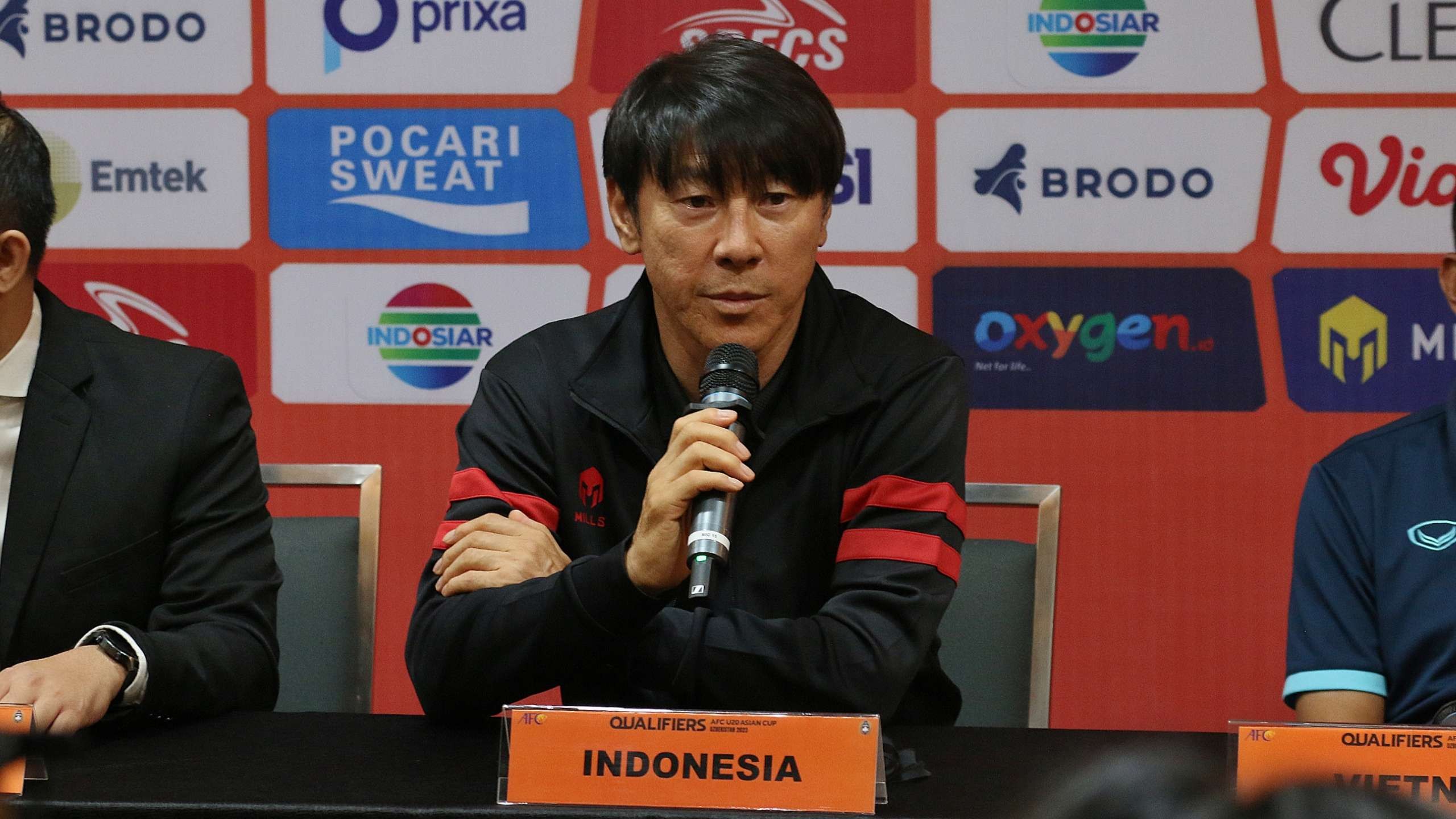 Pelatih Timnas Indonesia U-20, Shin Tae-Yong pantang remehkan Timor Leste. (Foto: Fariz Yarbo/Ngopibareng.id)