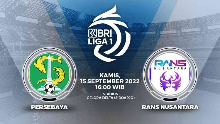 Pamflet Persebaya VS Rans Nusantara (foto : istimewa)