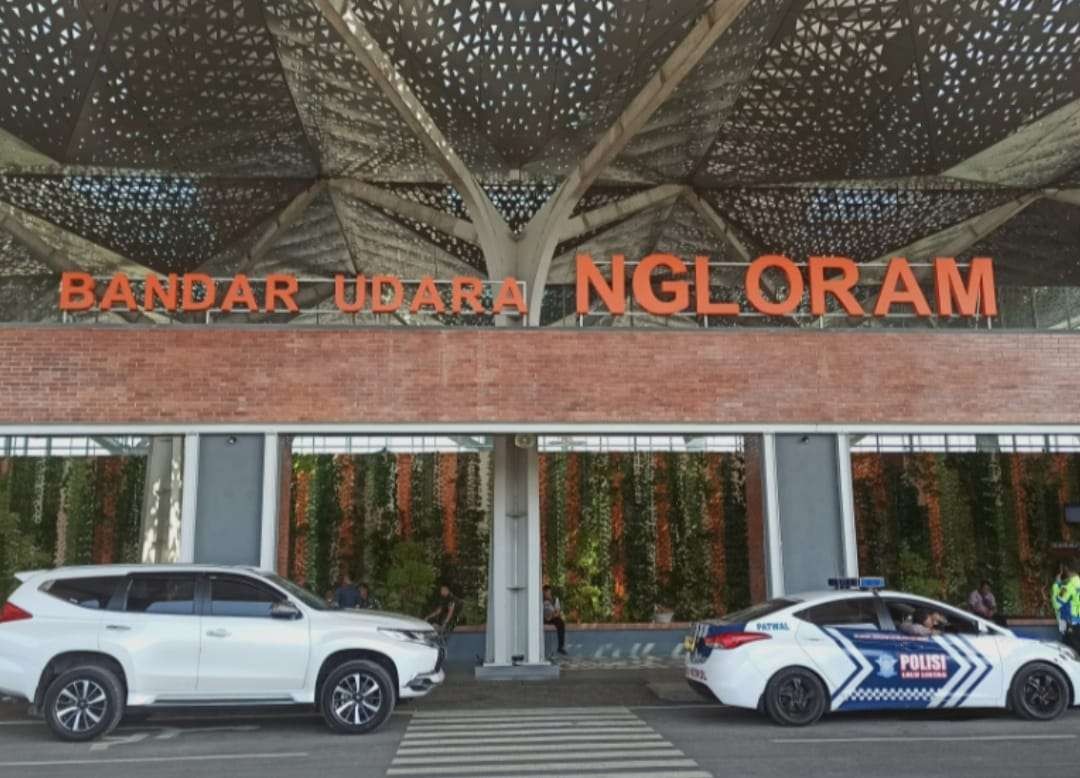 Bandara Ngloram Blora sepi penerbangan. (Foto: Ahmad Sampurno/Ngopibareng.id)