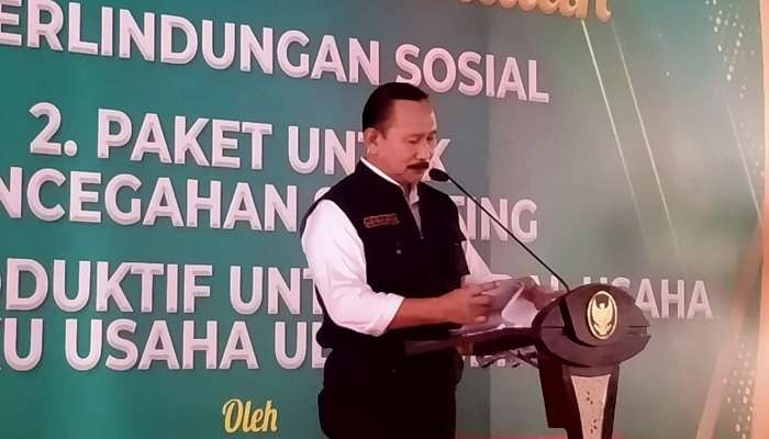 Plt Kepala Bapenda Jawa Timur Abimanyu Ponco Atmojo Iswinarmo (Foto: Rusdi/Ngopibareng.id)