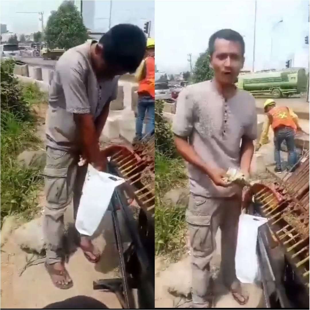 Viral pengamen angklung dipalak oknum Satpol PP. (Foto: Tangkapan layar Instagram)