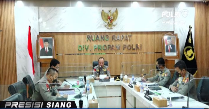 Putusan sidang banding mantan Kadiv Propam Polri, Irjen Ferdy Sambo ditolak. Ini terkait Pemberhentian Tidak Dengan Hormat (PTDH). (Foto: POLRI TV)