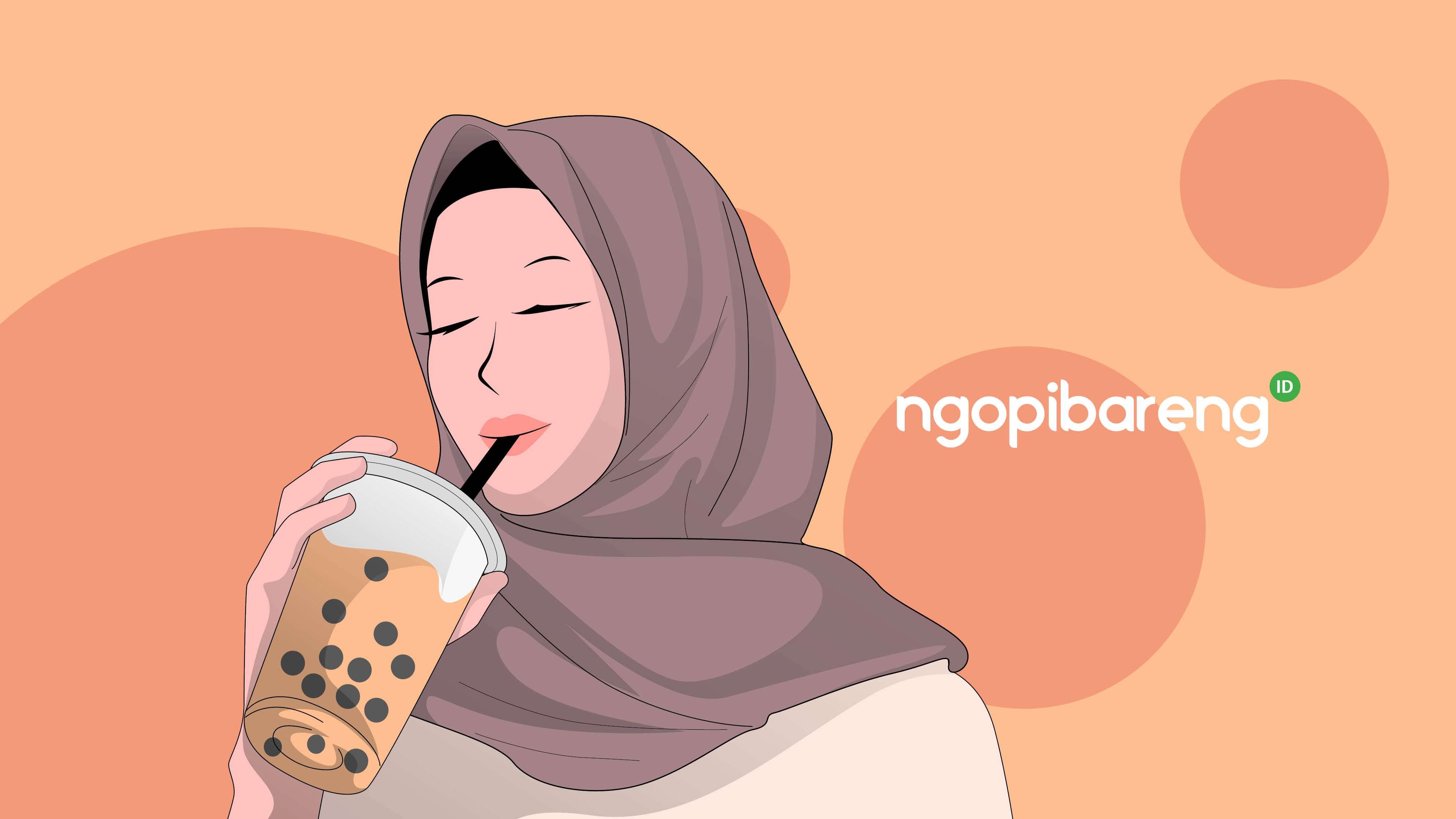 Ilustrasi Boba (Foto: Fa Vidhi/Ngopibareng.id)