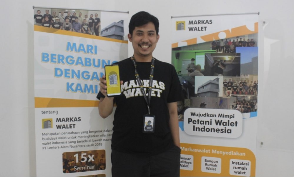 Alumni Matematika Unair, sekaligus CEO perusahaan Markas Walet, Muhammad Fairuzzuddin Zuhair (Foto: dok. Unair)