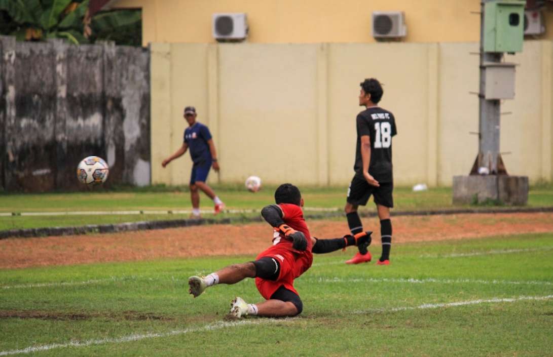 Latihan Deltras hadapi away ke Kalimantan (Foto: Aini/Ngopibareng.id)