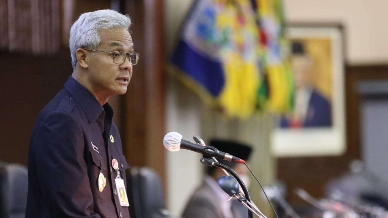 Gubernur Jawa Tengah Ganjar Pranowo mengatakan rancangan perubahan APBD tahun anggaran 2022 diprioritaskan untuk bantuan sosial. (Foto: Dokumentasi Jateng)