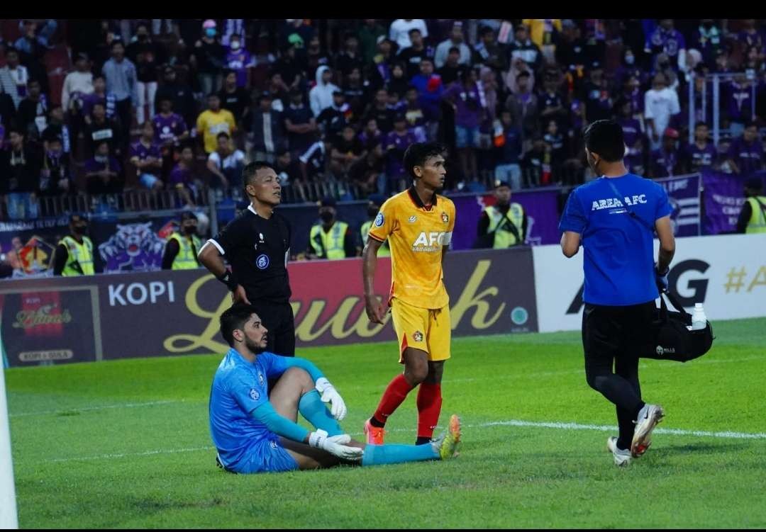 Laga Derby Jatim Persik Kediri vs Arema FC  (Foto Dokumentasi Humas Persik)