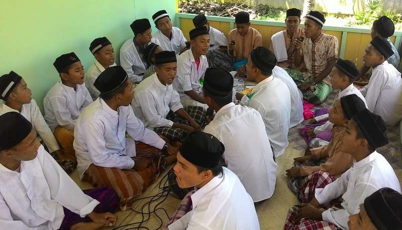 Umat Islam saat merayakan Peringatan Maulid Nabi Muhammad SAW. (Foto: dok/ngopibareng.id)