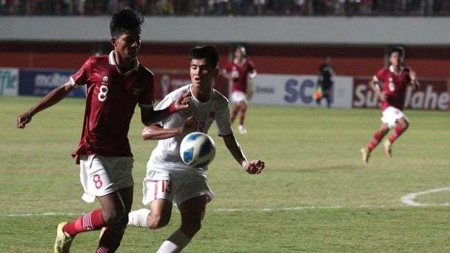 Indonesia U-17 bantai Guam U-17 dengan skor 14-0. (Foto: Antara)