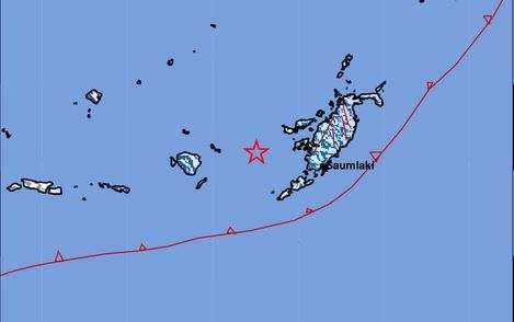 Gempa magnitudo 5,0 guncang Maluku.(Foto: BMKG)