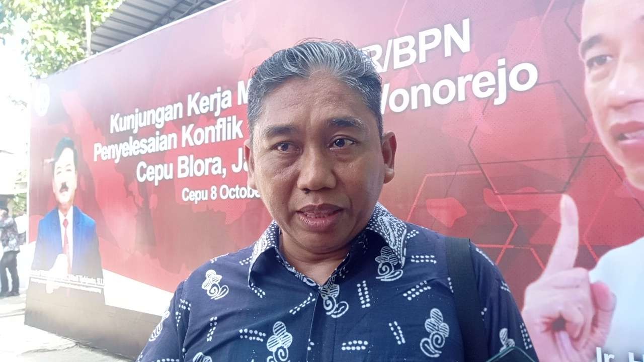 Tim advokasi warga, Lukito (Foto: Ahmad Sampurno/ Ngopibareng.id)