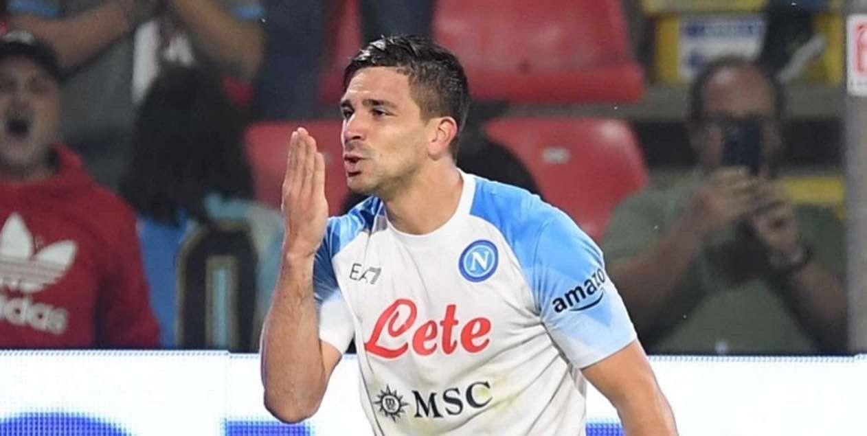 Giovanni Simeone akan menjadi tukang gedor Napoli saat menjamu Ajax di Liga Champions. (Foto: Twitter/@SSCNapoli)