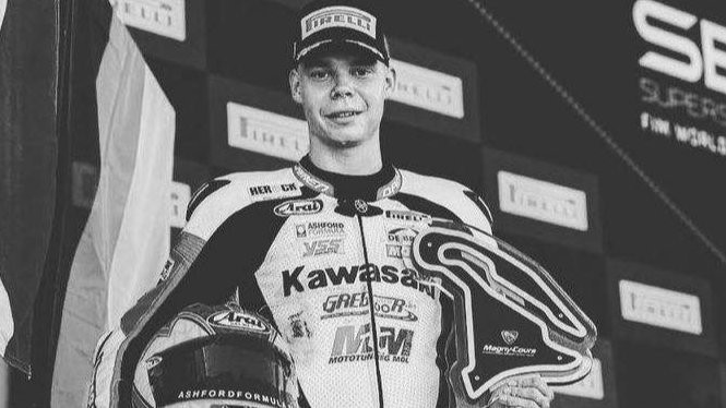 Victor Steeman meninggal dunia usai kecelakaan di Sirkuit Algarve (Foto: Twitter/WorldSBK)