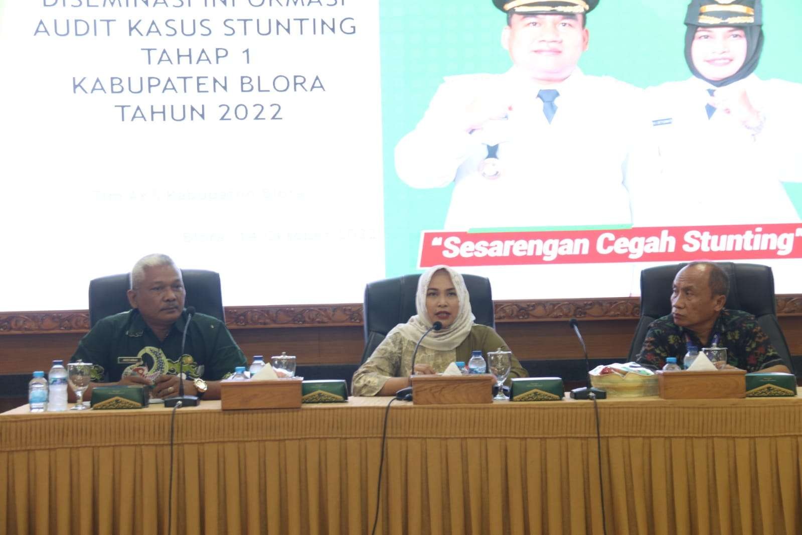 Diseminasi informasi audit kasus stunting tahap satu Kabupaten Blora. (Foto: Humas Pemkab Blora)