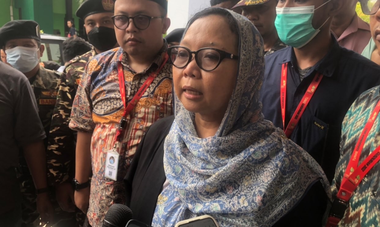 Koordinator Nasional Jaringan Gusdurian, Alissa Wahid, saat jelaskan langkah sambut pemilu 2024 (Foto: Andhi Dwi/Ngopibareng.id)