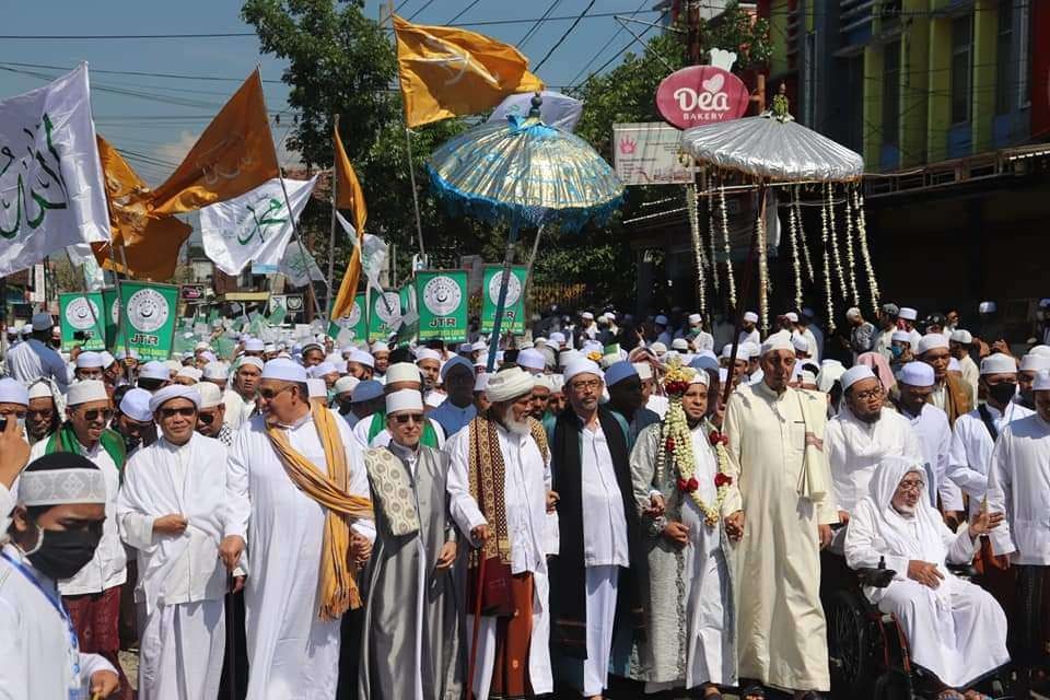 Peringatan Maulid Nabi di Pesantren Ilmu Al-Quran, Singosari, Malang. (Foto: ribath al mutadlo)