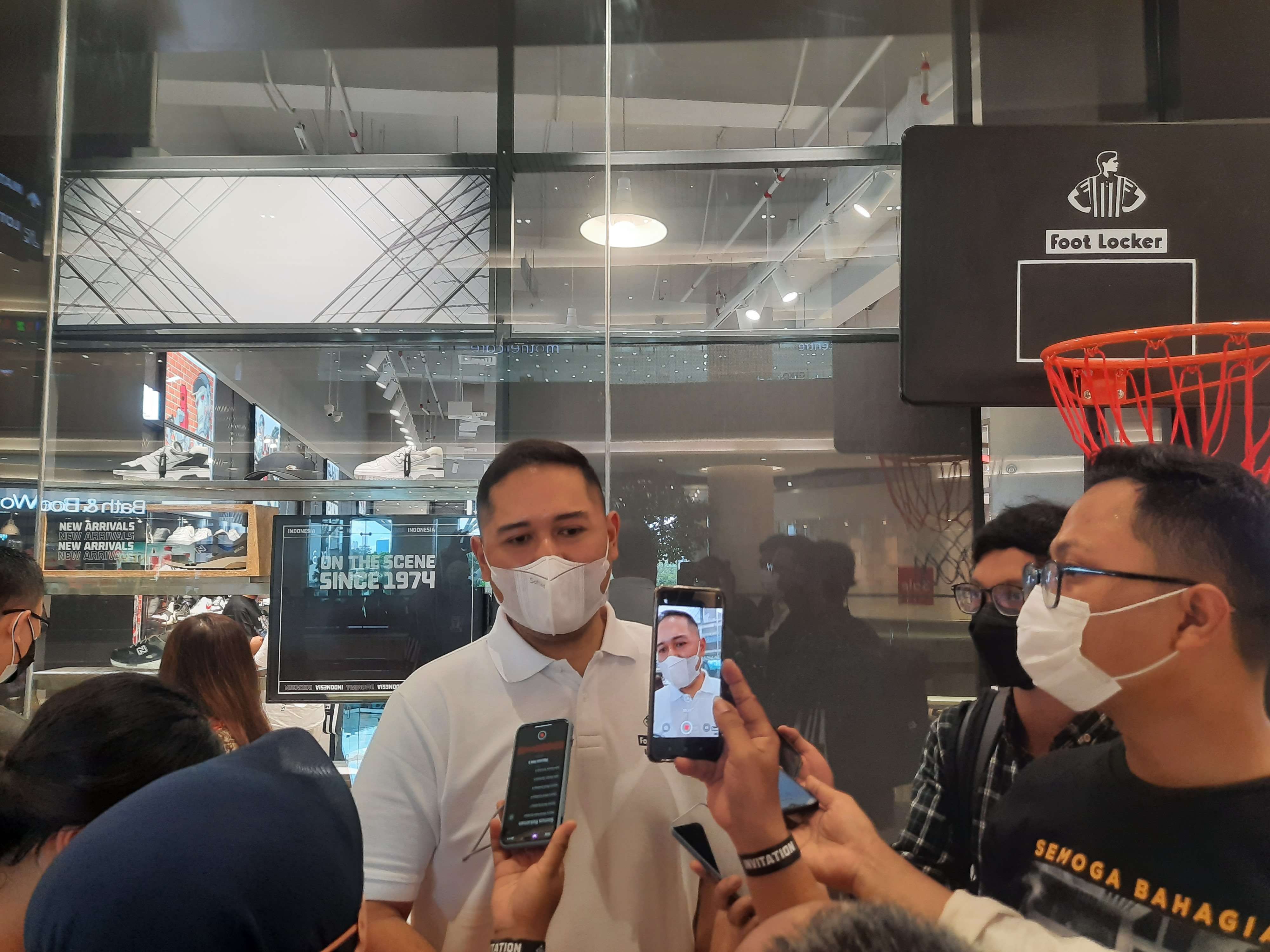 Opening store Footlocker Surabaya. (Foto: Alief Sambogo/Ngopibareng.id)