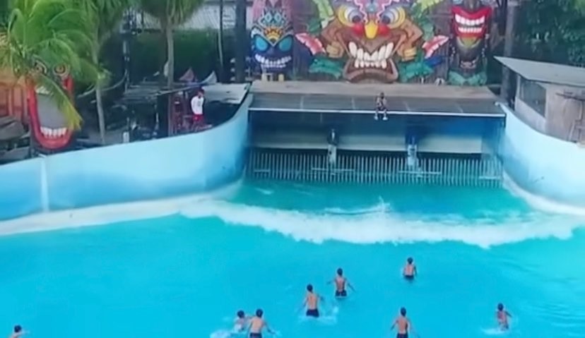 Destinasi Hawai Waterpark di Hawai Group Malang. (Foto: Instagram @hawaiwaterpark)