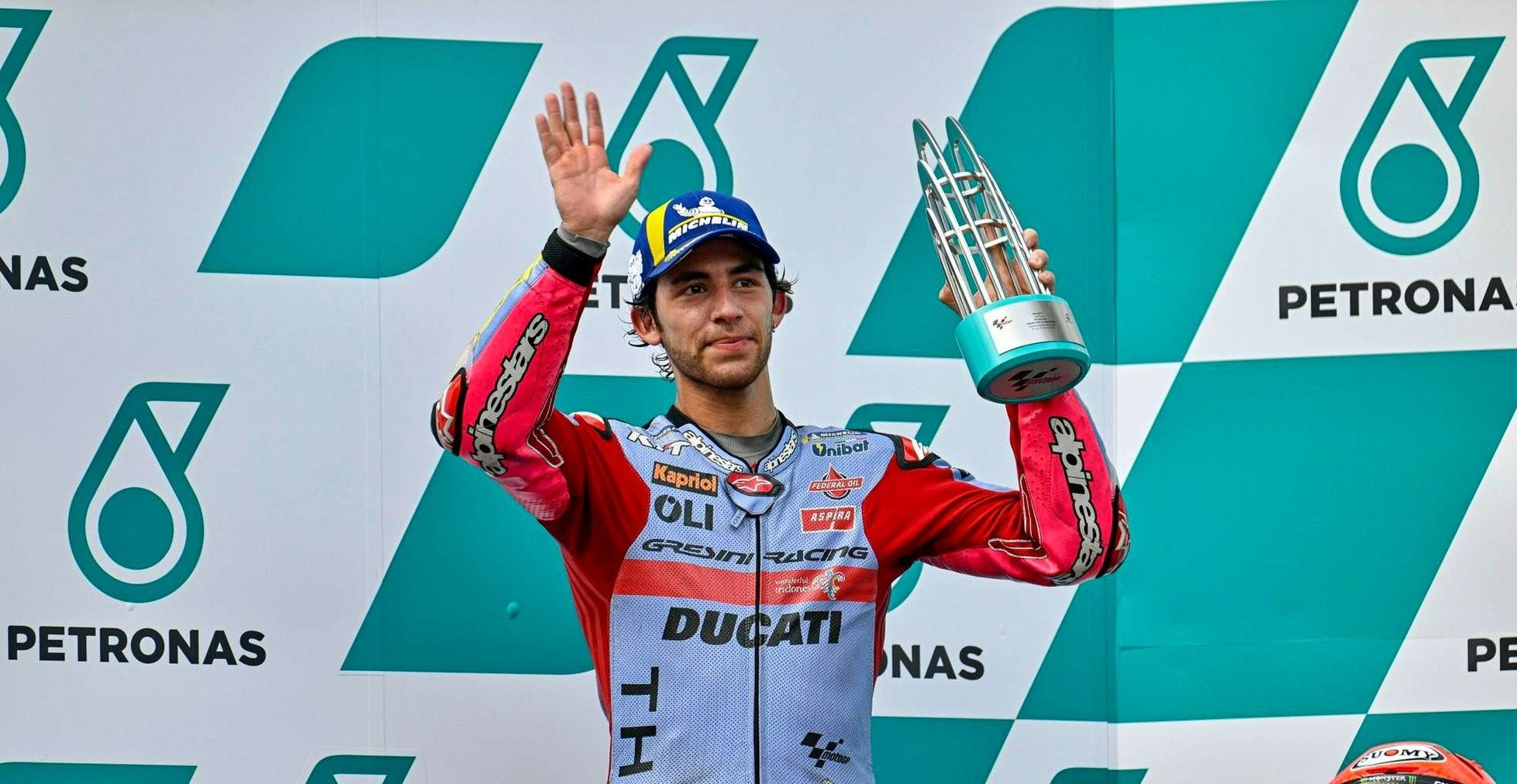 Enea Bastianini mencanangkan target tiga besar di klasemen akhir MotoGP 2022