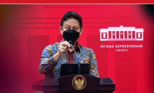 Menkes Budi Gunadi Sadikin wacanakan vaksin boster lanjutan biaya dibebankan pada masyarakst ( foto:  arsip Setpres)