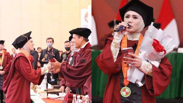 Mulan Jameela lulusan Sarjana Sastra UKRI Bandung, Jawa Barat, Minggu 30 Oktober 2022. (Foto: Instagram @mulanjameela1)