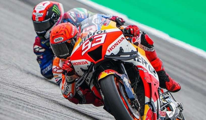 Marc Marquez membuat catatan waktu tercepat kedua pada sesi latihan bebas pertama.