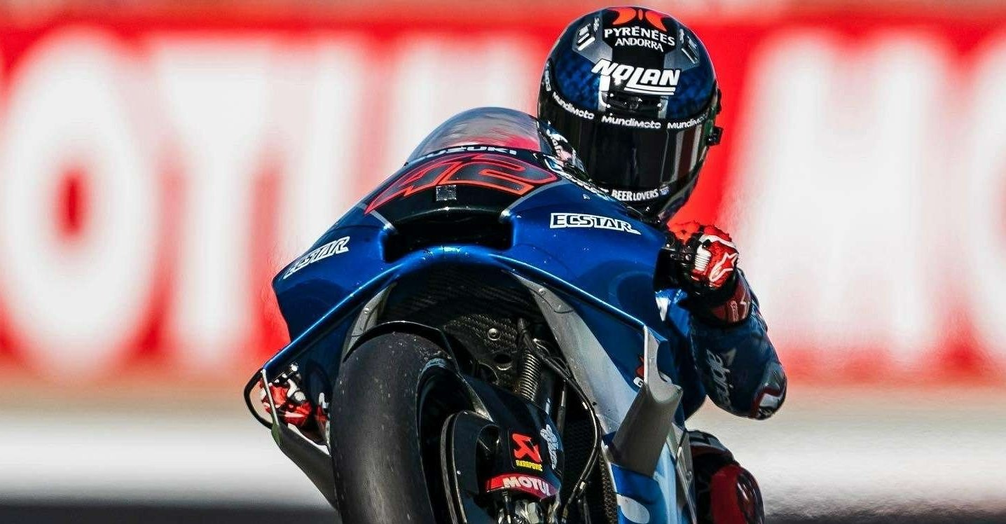 Alex Rins memenangkan putaran penutup MotoGP musim ini di Sirkuit Ricardo Tormo, Valencia