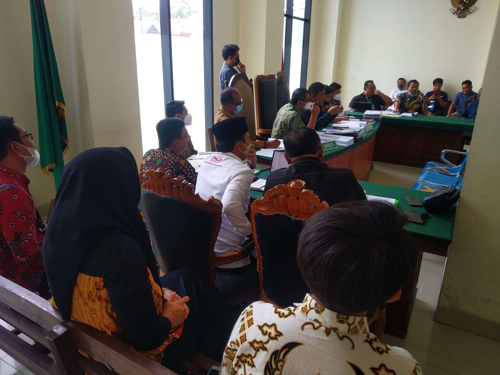 Suasana rapat PKPU Perdamaian PT Meratus Line dengan para kreditur. (Foto: dok. PT Meratus Line)